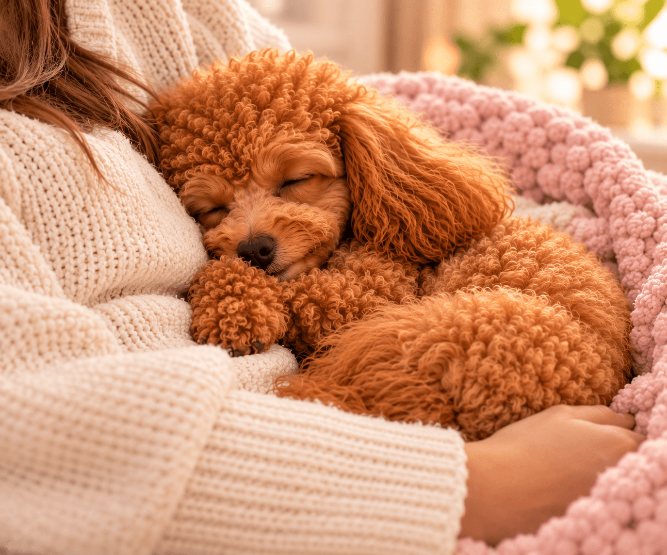 Curled Against You — The Velcro Poodle