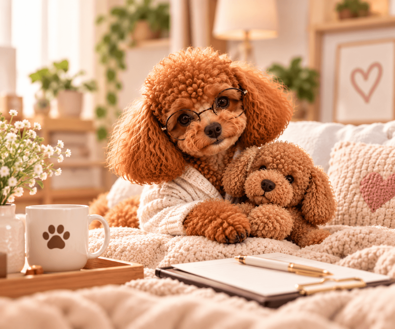 Gemütliche Wohlfühl-Einheit für Hunde