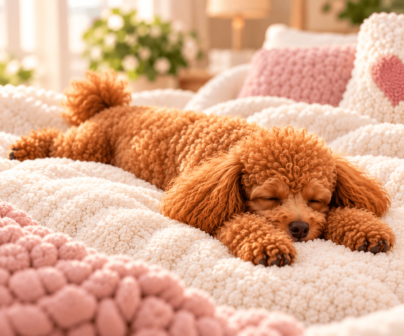 Stretched Out — The Happy Poodle