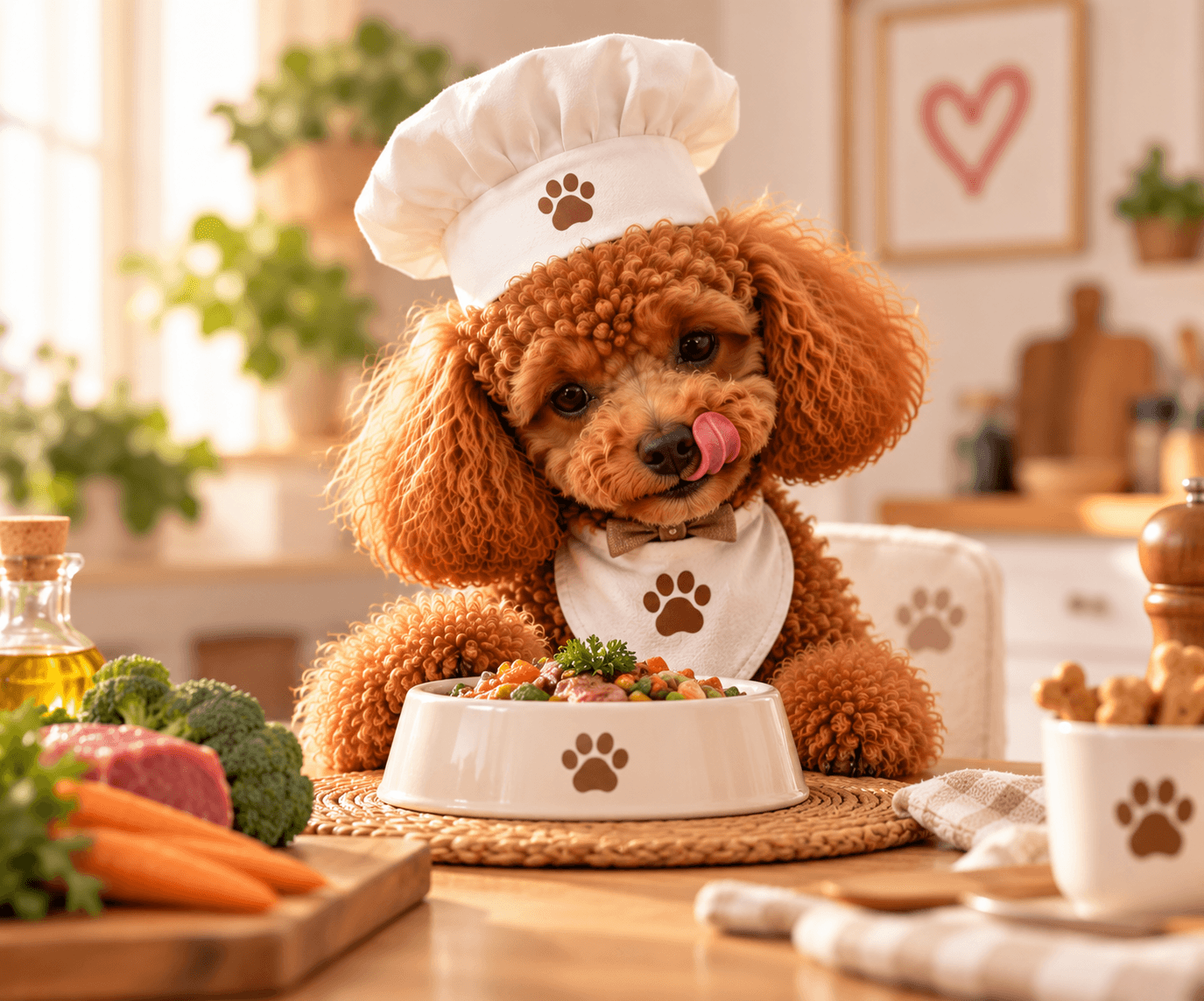 Gourmet-Kritiker für Pudelfutter