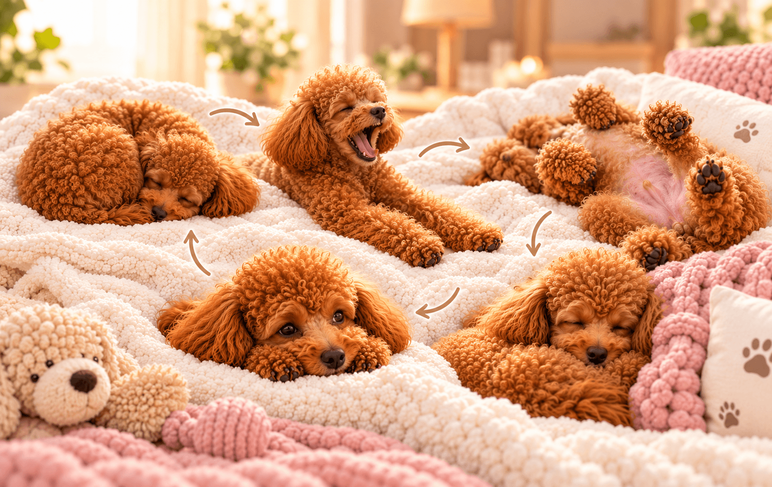 Cozy Poodle Sleep Cycle